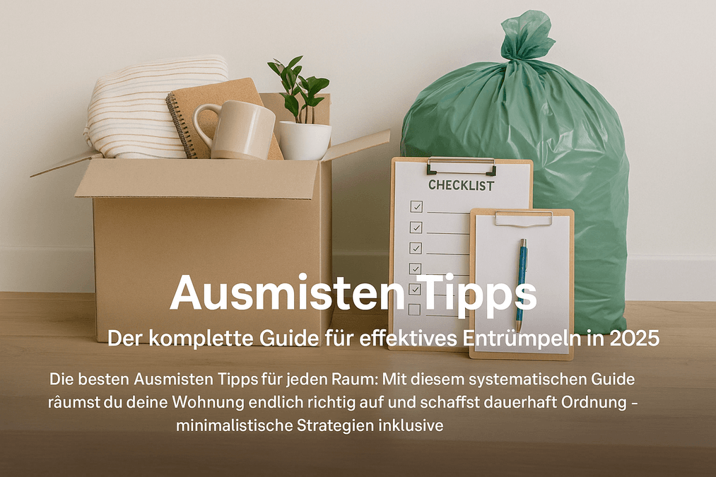 Ausmisten Tipps: Der komplette Guide für effektives Entrümpeln in 2025