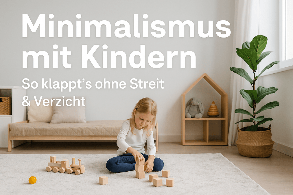 Minimalismus mit Kindern: So klappt's ohne Streit & Verzicht