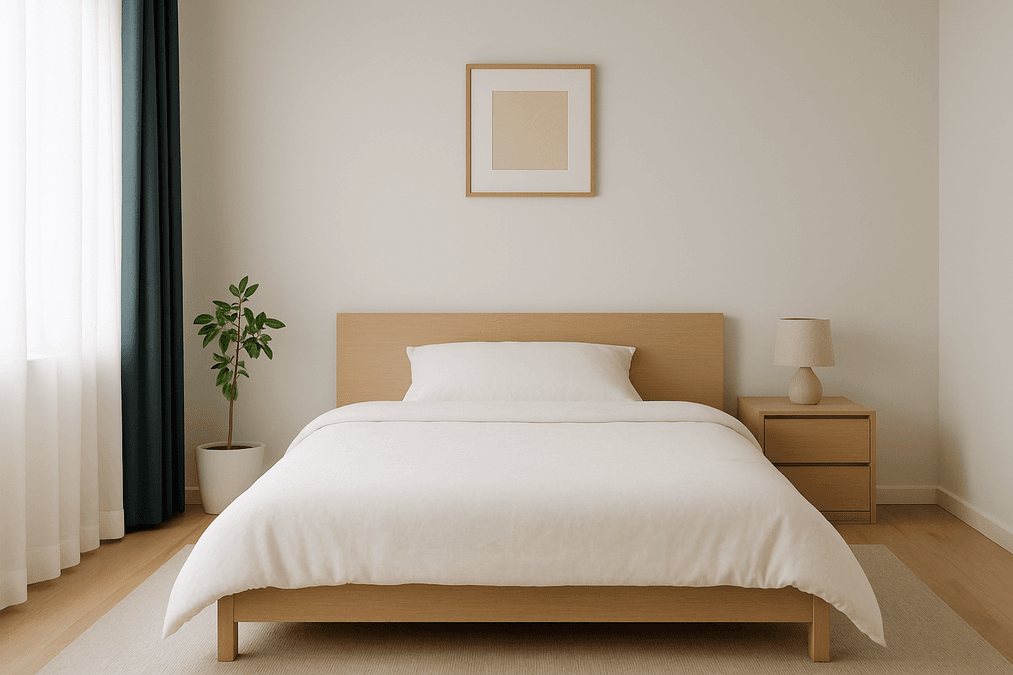 Minimalistisches Schlafzimmer einrichten – Guide für erholsamen Schlaf und klare Räume