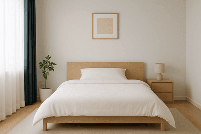 Minimalistisches Schlafzimmer einrichten – Guide für erholsamen Schlaf und klare Räume